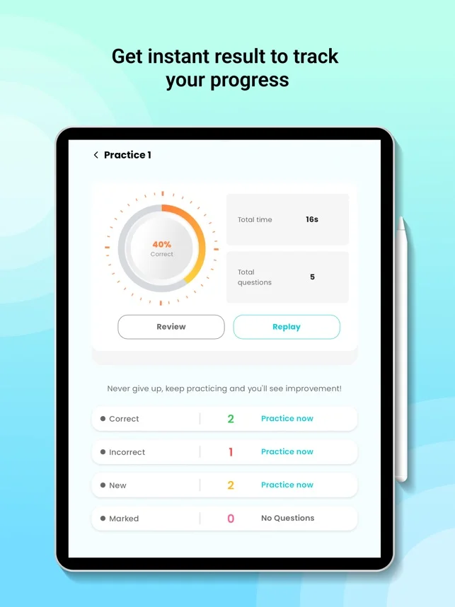 Official PTE study resources including the PTE Official Guide and scored practice tests portal.