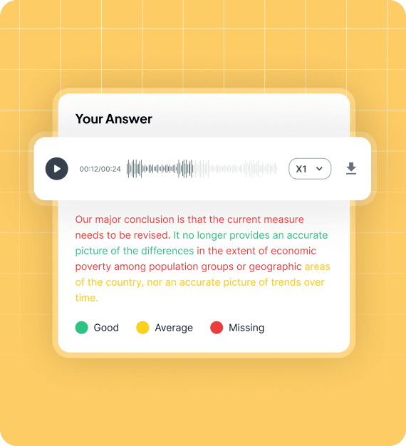 Sample PTE task interface on PTE MAGIC platform