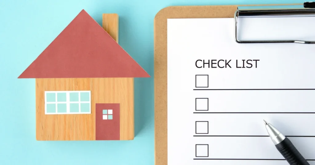 Quick Checklist Before Moving In